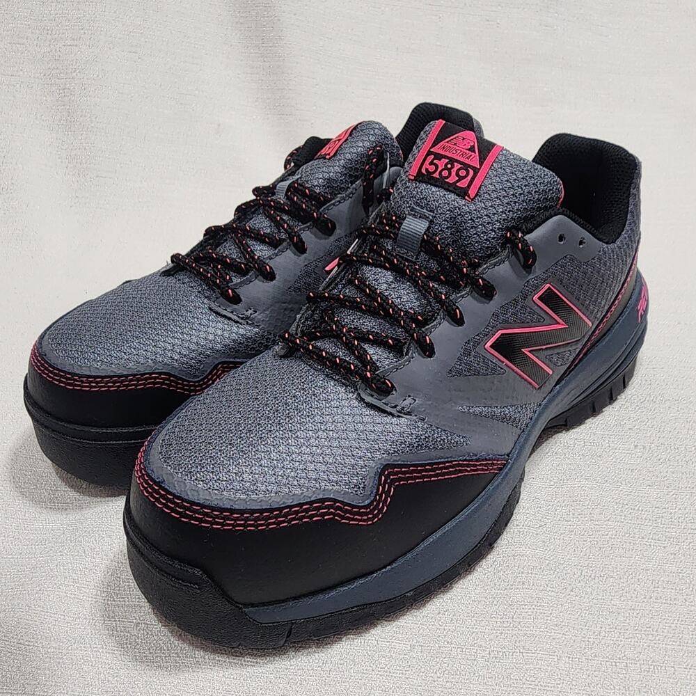 New balance 589 pink and gray size 9.5 women's shoe